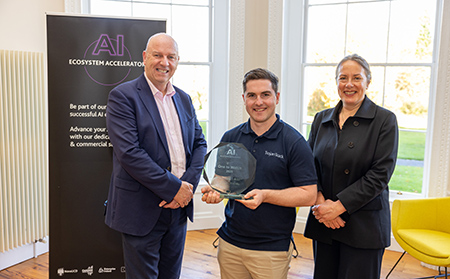 TrojanTrack wins One to Watch Award at UCD 2025 AI Ecosystem Accelerator