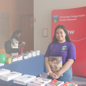 careers stall at event