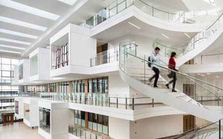 interior of science centre building