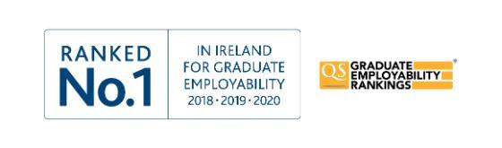 Number one in Ireland for Graduate Employability Stamp