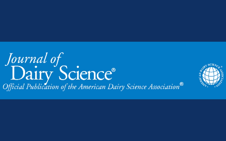 Cover of the Journal of Dairy Science