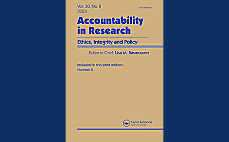 Cover of the Accountability in Research journal