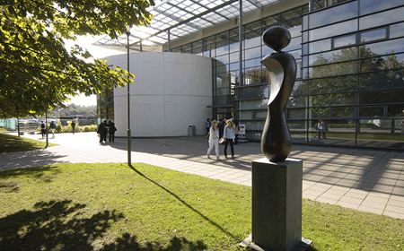 Sculpture on UCD campus